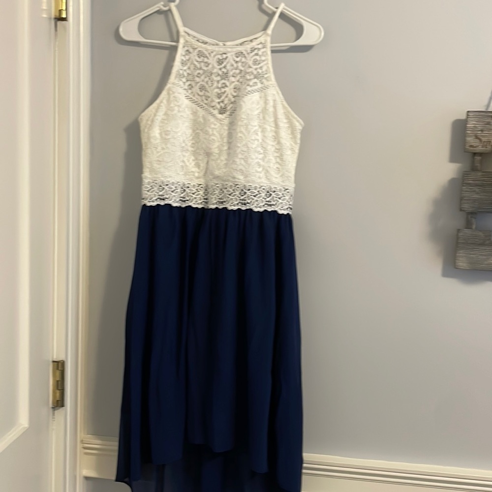 Blue and White dress from JCPenny size 5